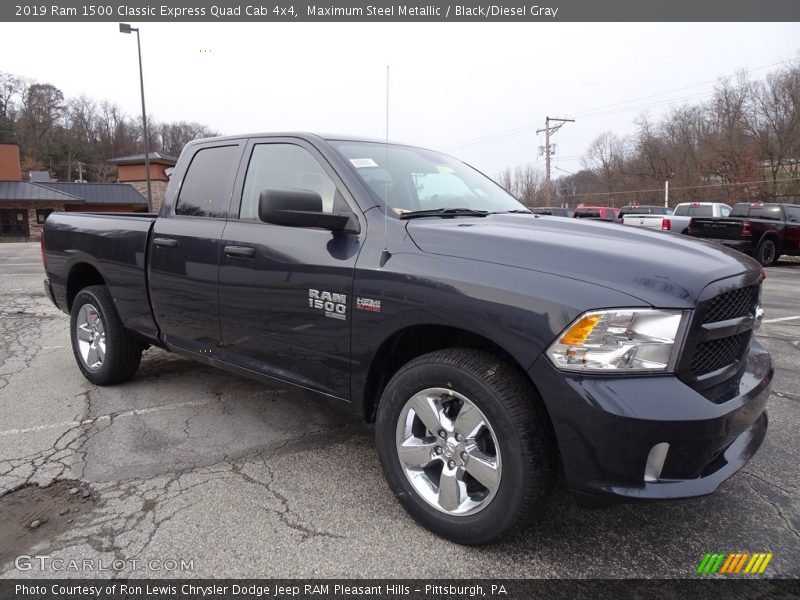 Maximum Steel Metallic / Black/Diesel Gray 2019 Ram 1500 Classic Express Quad Cab 4x4