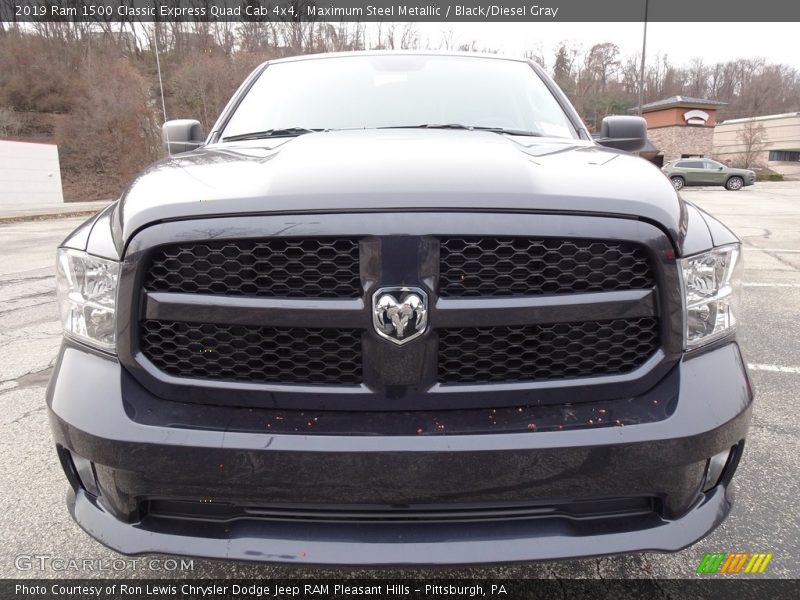 Maximum Steel Metallic / Black/Diesel Gray 2019 Ram 1500 Classic Express Quad Cab 4x4