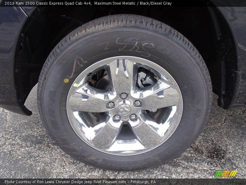 Maximum Steel Metallic / Black/Diesel Gray 2019 Ram 1500 Classic Express Quad Cab 4x4