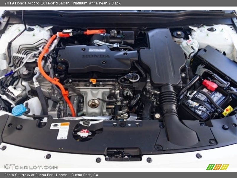  2019 Accord EX Hybrid Sedan Engine - 2.0 Liter DOHC 16-Valve VTEC 4 Cylinder Gasoline/Electric Hybrid