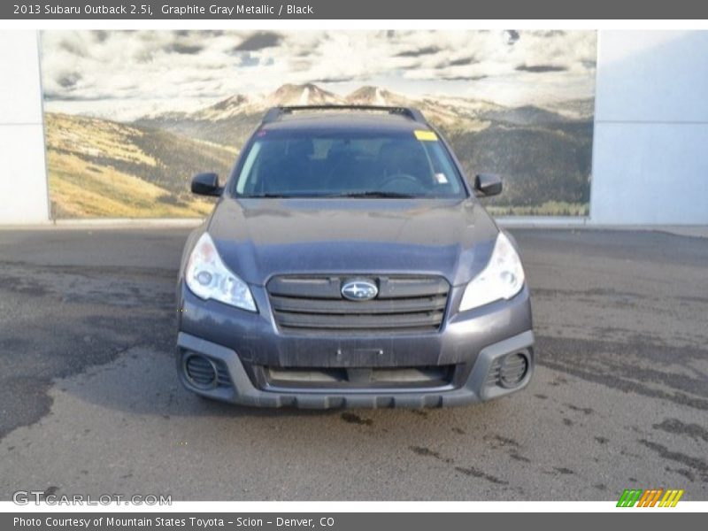 Graphite Gray Metallic / Black 2013 Subaru Outback 2.5i