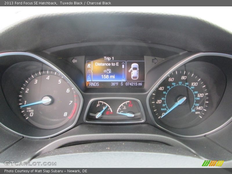 Tuxedo Black / Charcoal Black 2013 Ford Focus SE Hatchback