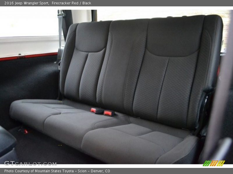 Firecracker Red / Black 2016 Jeep Wrangler Sport