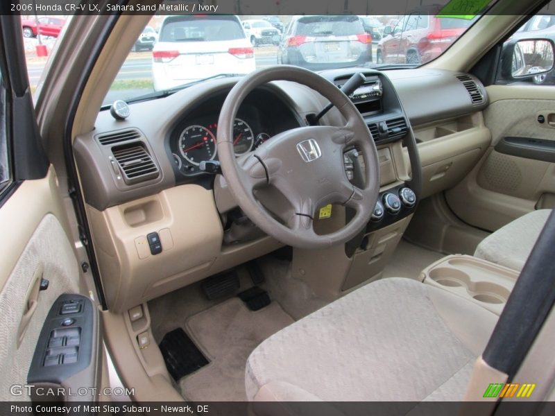 Sahara Sand Metallic / Ivory 2006 Honda CR-V LX