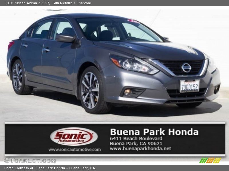 Gun Metallic / Charcoal 2016 Nissan Altima 2.5 SR