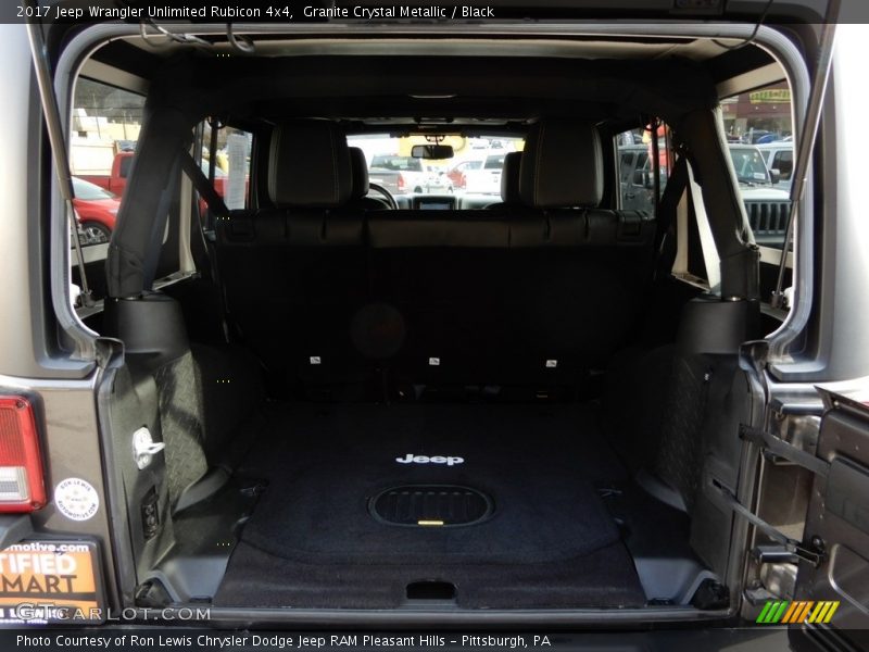 Granite Crystal Metallic / Black 2017 Jeep Wrangler Unlimited Rubicon 4x4