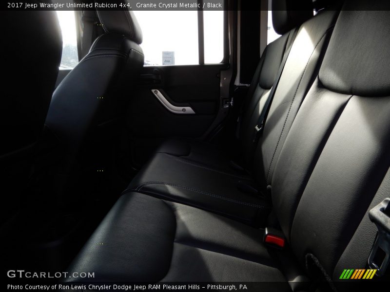 Granite Crystal Metallic / Black 2017 Jeep Wrangler Unlimited Rubicon 4x4