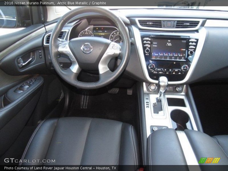 Dashboard of 2018 Murano Platinum