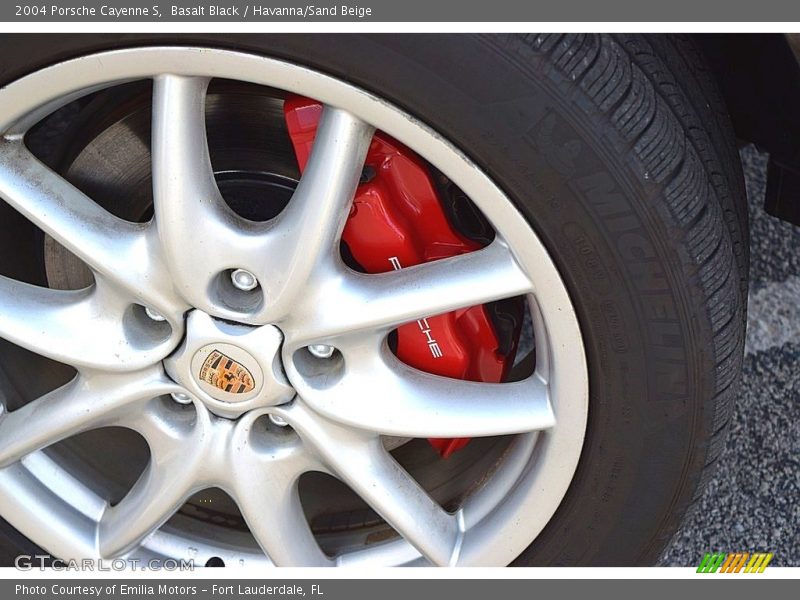 Basalt Black / Havanna/Sand Beige 2004 Porsche Cayenne S