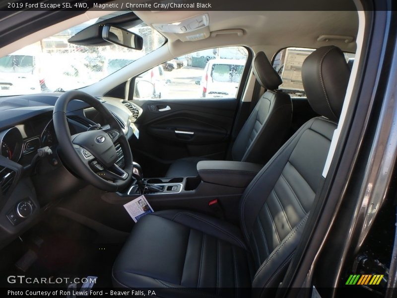Magnetic / Chromite Gray/Charcoal Black 2019 Ford Escape SEL 4WD