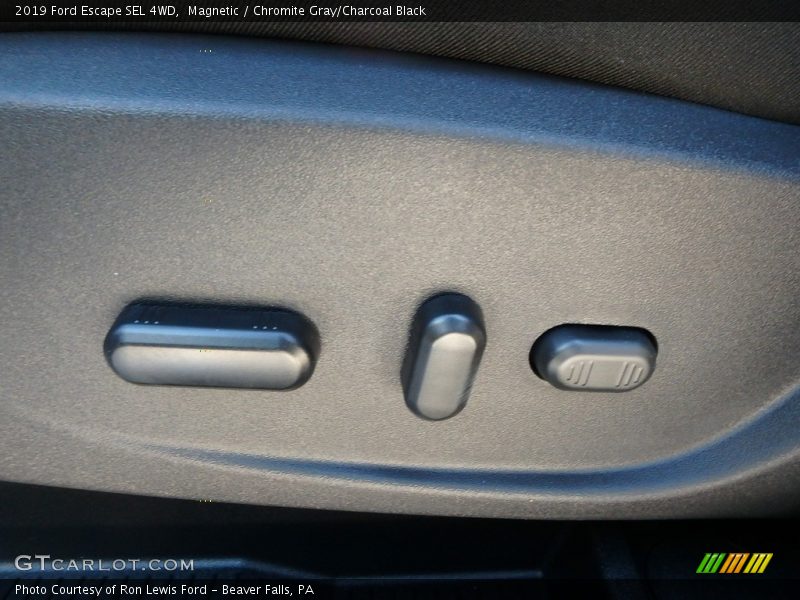 Magnetic / Chromite Gray/Charcoal Black 2019 Ford Escape SEL 4WD