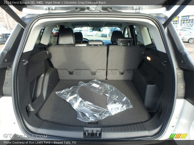 Ingot Silver / Chromite Gray/Charcoal Black 2019 Ford Escape SEL 4WD