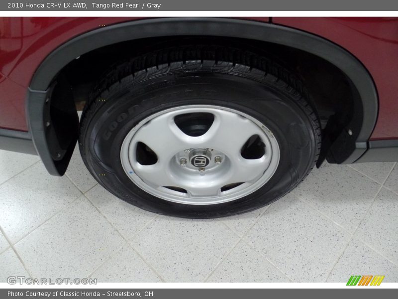 Tango Red Pearl / Gray 2010 Honda CR-V LX AWD