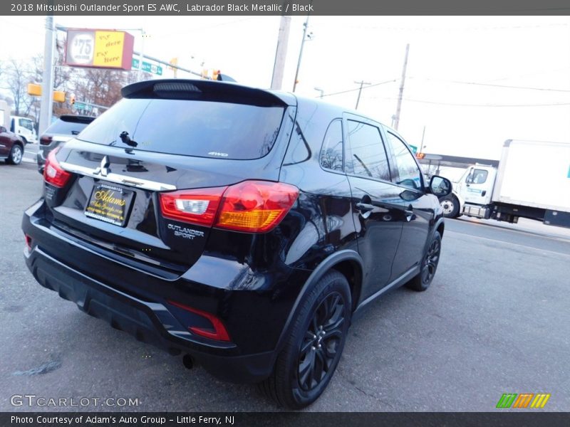 Labrador Black Metallic / Black 2018 Mitsubishi Outlander Sport ES AWC