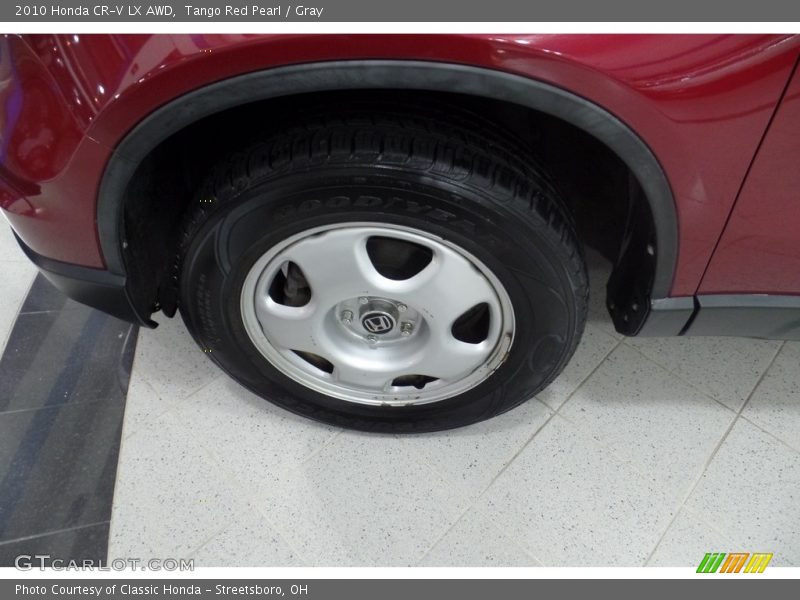 Tango Red Pearl / Gray 2010 Honda CR-V LX AWD