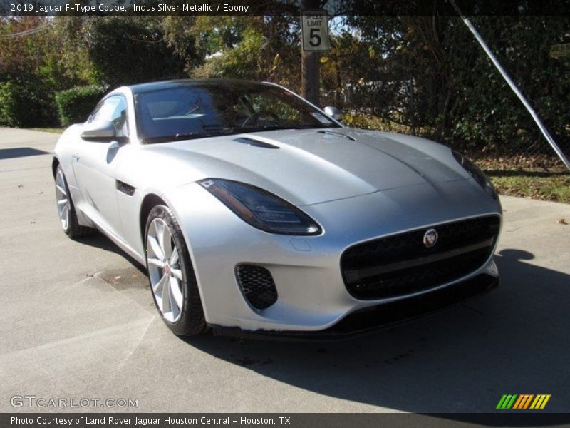 Indus Silver Metallic / Ebony 2019 Jaguar F-Type Coupe