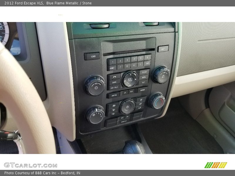Blue Flame Metallic / Stone 2012 Ford Escape XLS