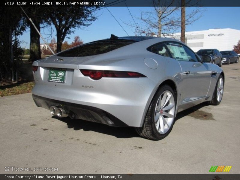 Indus Silver Metallic / Ebony 2019 Jaguar F-Type Coupe