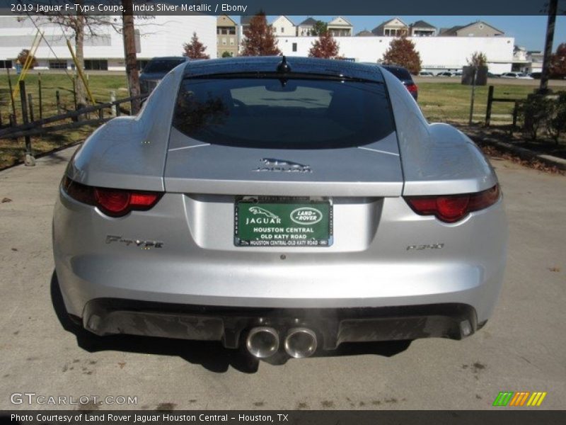 Indus Silver Metallic / Ebony 2019 Jaguar F-Type Coupe