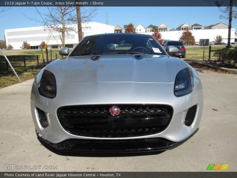 Indus Silver Metallic / Ebony 2019 Jaguar F-Type Coupe