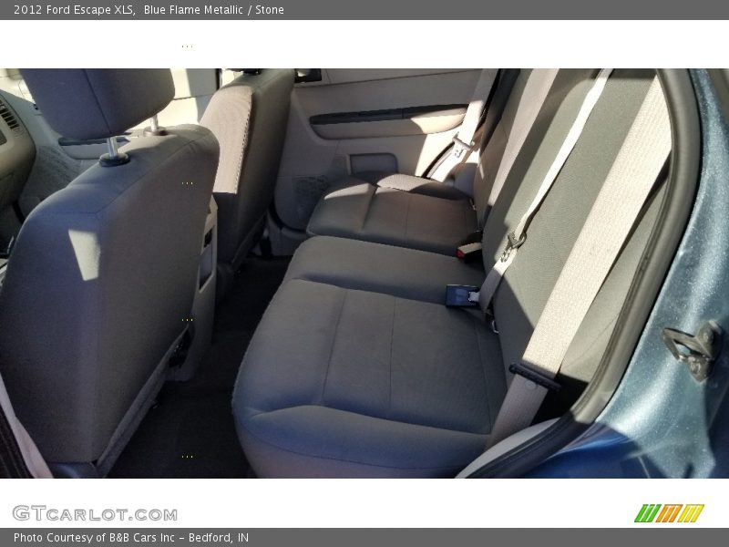 Blue Flame Metallic / Stone 2012 Ford Escape XLS