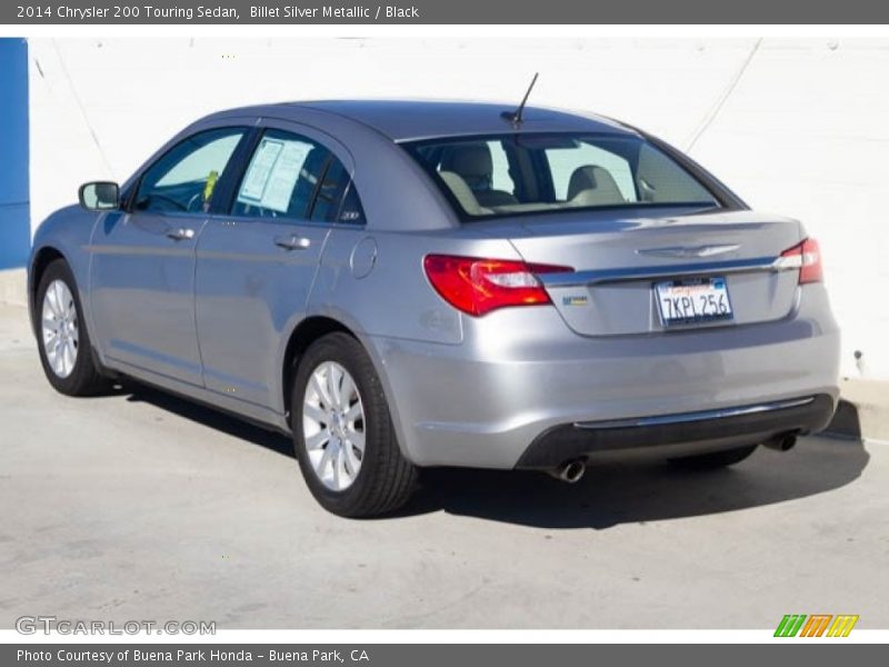 Billet Silver Metallic / Black 2014 Chrysler 200 Touring Sedan