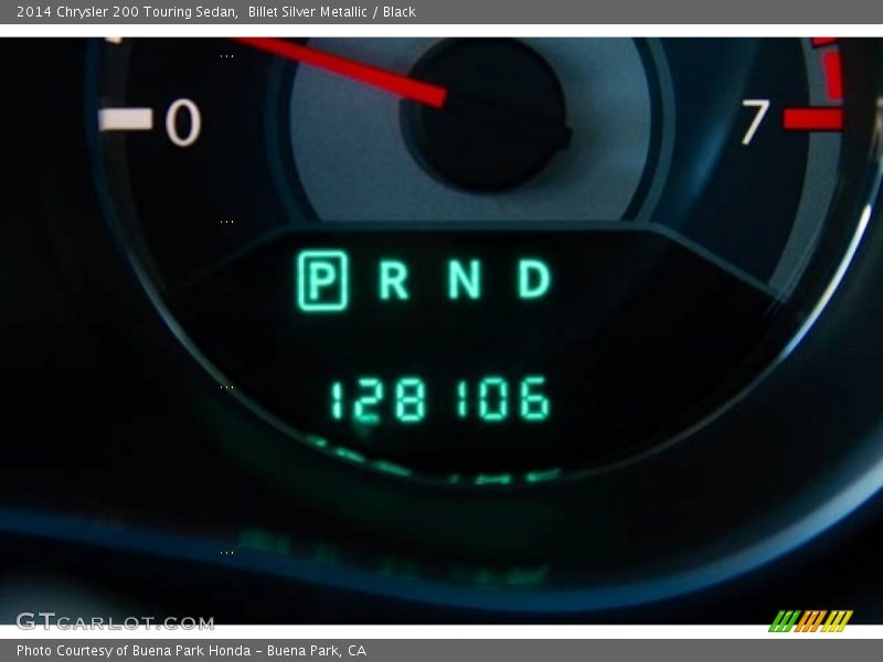 Billet Silver Metallic / Black 2014 Chrysler 200 Touring Sedan