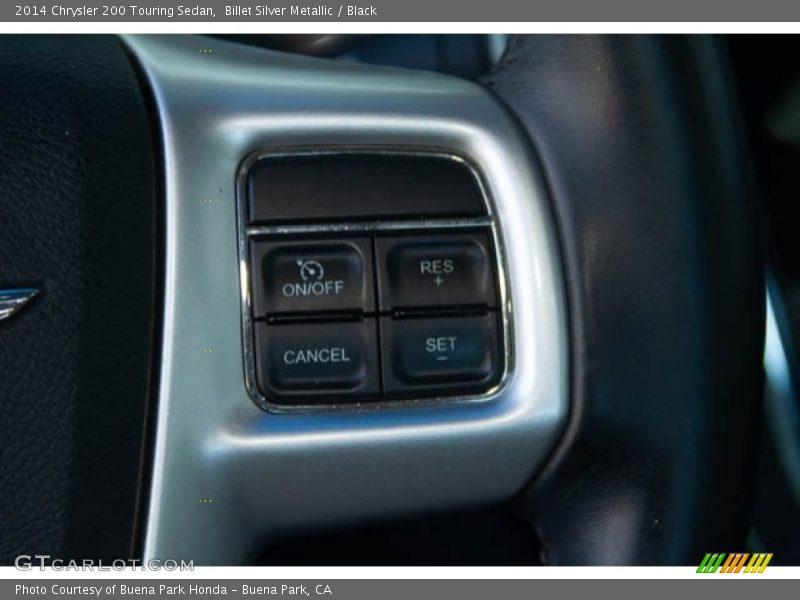 Billet Silver Metallic / Black 2014 Chrysler 200 Touring Sedan