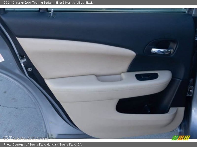 Billet Silver Metallic / Black 2014 Chrysler 200 Touring Sedan