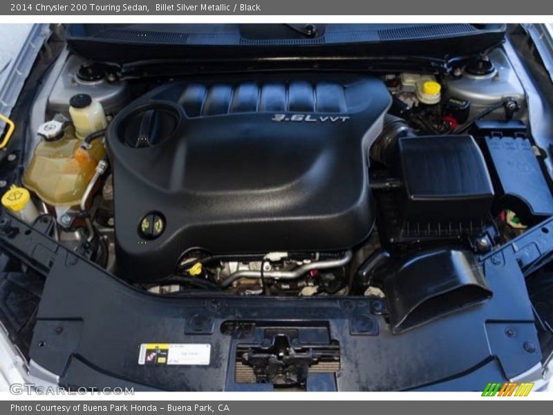 Billet Silver Metallic / Black 2014 Chrysler 200 Touring Sedan