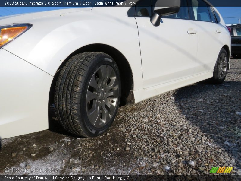 Satin White Pearl / Ivory 2013 Subaru Impreza 2.0i Sport Premium 5 Door