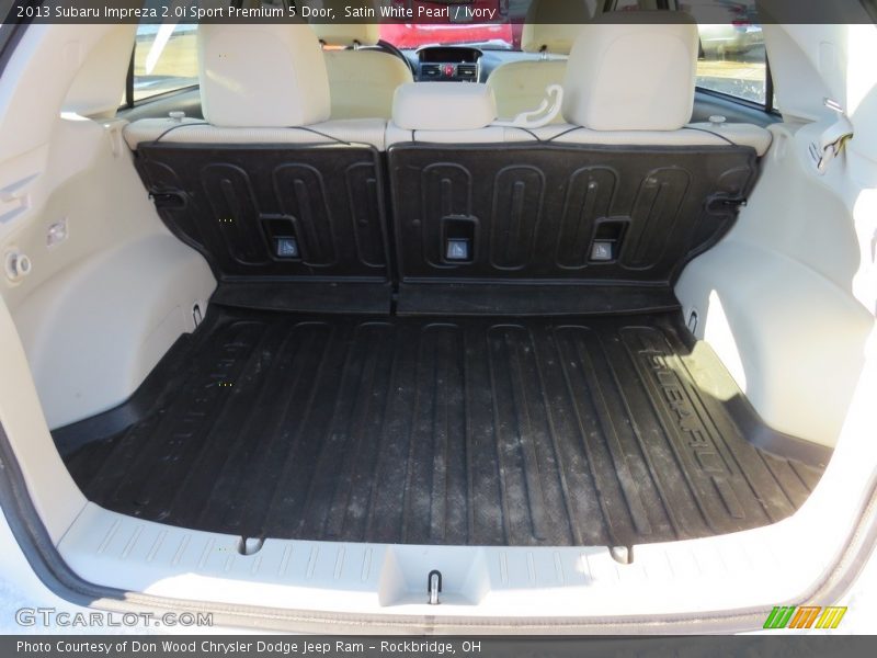 Satin White Pearl / Ivory 2013 Subaru Impreza 2.0i Sport Premium 5 Door