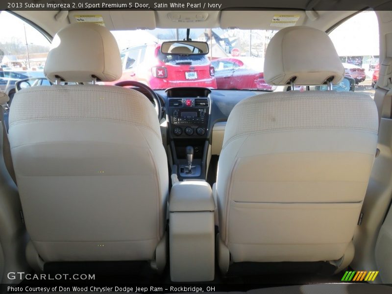 Satin White Pearl / Ivory 2013 Subaru Impreza 2.0i Sport Premium 5 Door