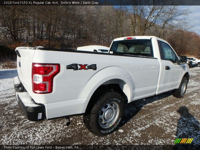 Oxford White / Earth Gray 2019 Ford F150 XL Regular Cab 4x4