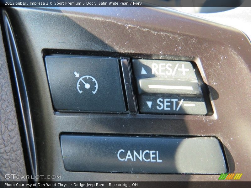 Satin White Pearl / Ivory 2013 Subaru Impreza 2.0i Sport Premium 5 Door