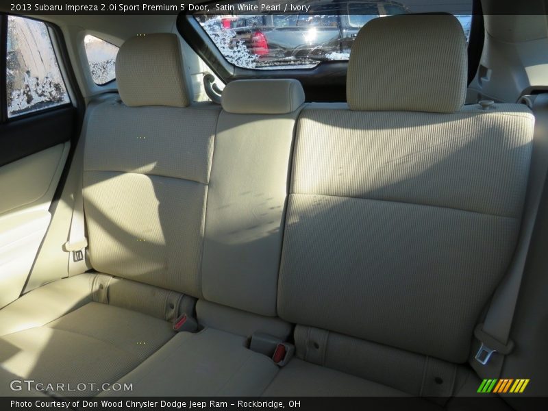 Satin White Pearl / Ivory 2013 Subaru Impreza 2.0i Sport Premium 5 Door