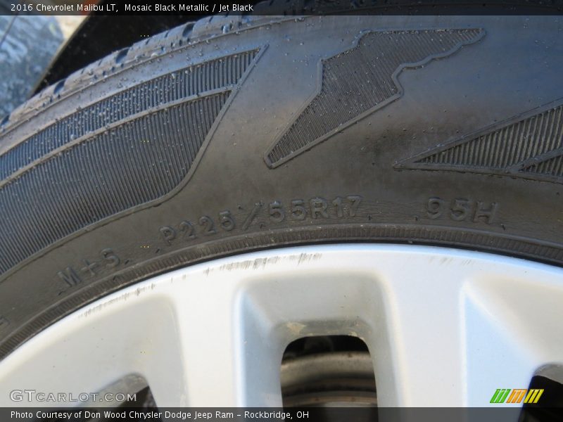 Mosaic Black Metallic / Jet Black 2016 Chevrolet Malibu LT