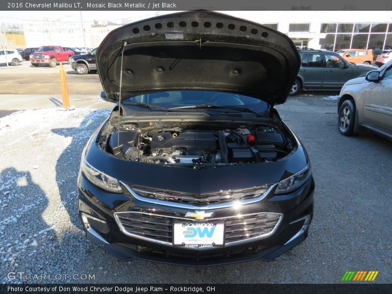 Mosaic Black Metallic / Jet Black 2016 Chevrolet Malibu LT