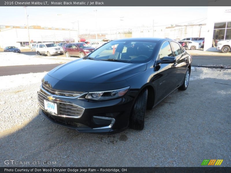 Mosaic Black Metallic / Jet Black 2016 Chevrolet Malibu LT