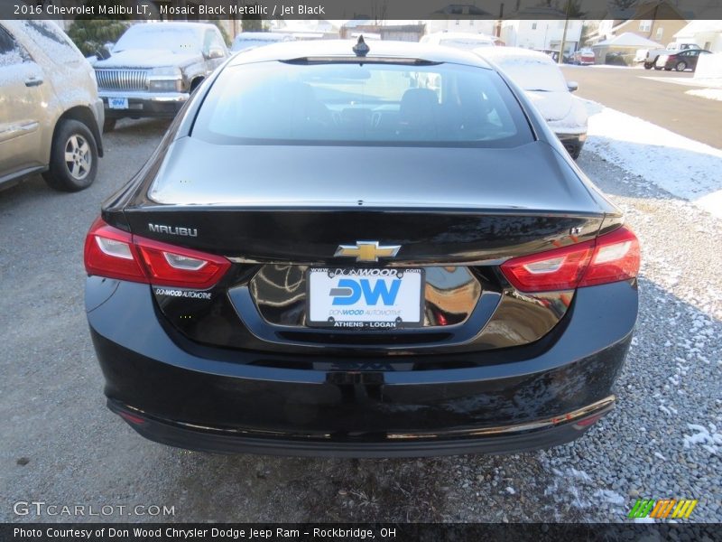 Mosaic Black Metallic / Jet Black 2016 Chevrolet Malibu LT