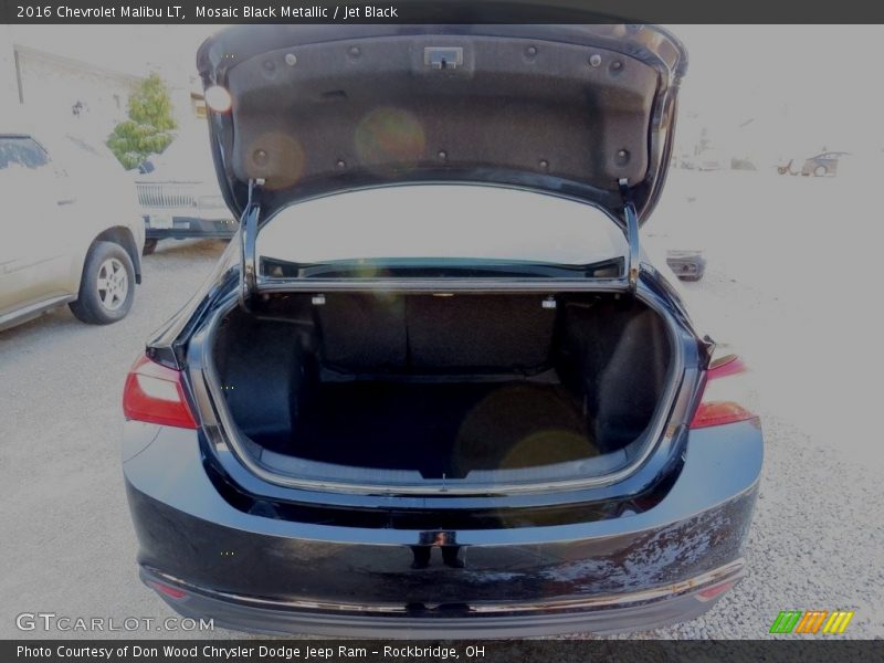 Mosaic Black Metallic / Jet Black 2016 Chevrolet Malibu LT