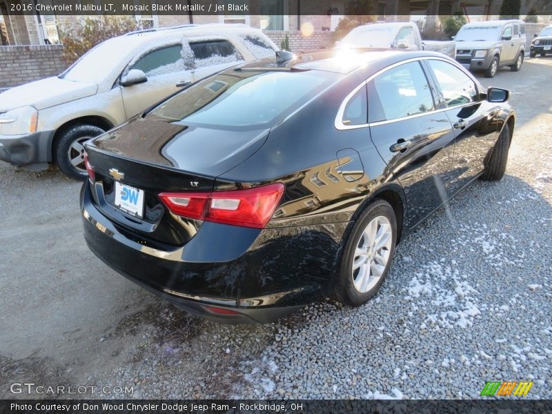 Mosaic Black Metallic / Jet Black 2016 Chevrolet Malibu LT