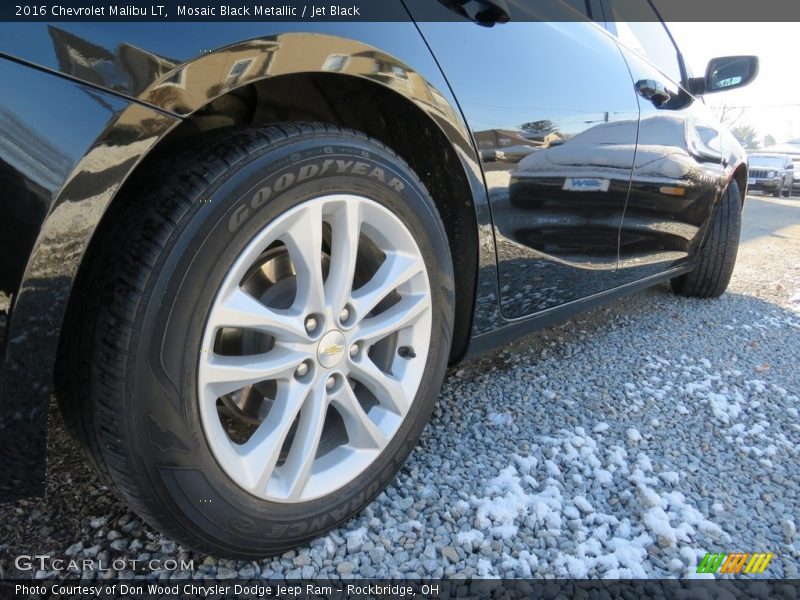 Mosaic Black Metallic / Jet Black 2016 Chevrolet Malibu LT