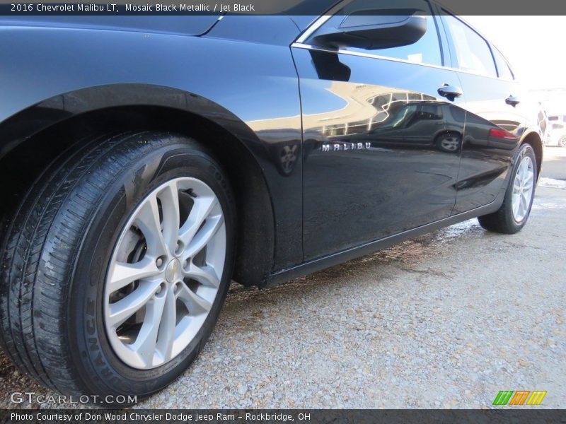 Mosaic Black Metallic / Jet Black 2016 Chevrolet Malibu LT