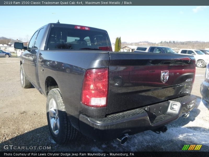 Maximum Steel Metallic / Black 2019 Ram 1500 Classic Tradesman Quad Cab 4x4