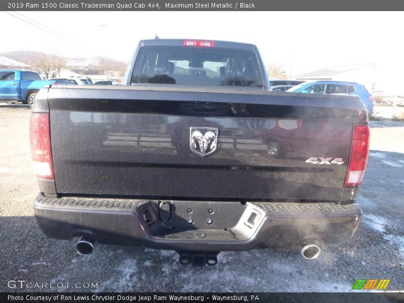 Maximum Steel Metallic / Black 2019 Ram 1500 Classic Tradesman Quad Cab 4x4