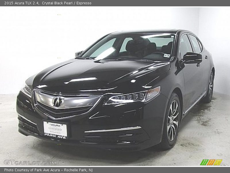 Crystal Black Pearl / Espresso 2015 Acura TLX 2.4