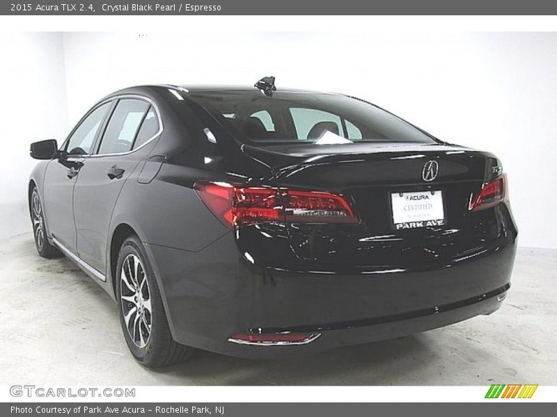 Crystal Black Pearl / Espresso 2015 Acura TLX 2.4