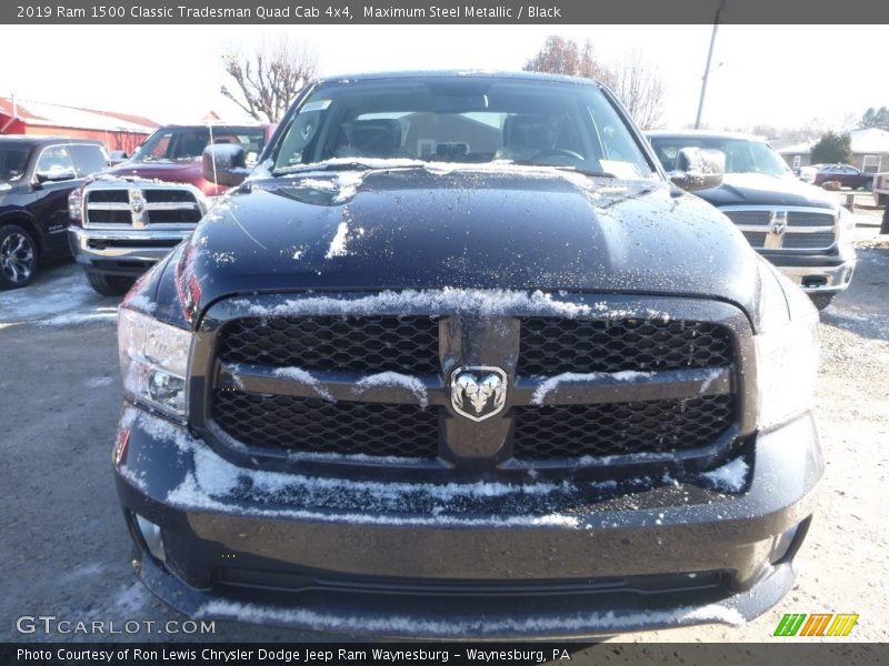 Maximum Steel Metallic / Black 2019 Ram 1500 Classic Tradesman Quad Cab 4x4