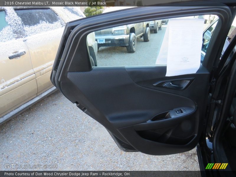 Mosaic Black Metallic / Jet Black 2016 Chevrolet Malibu LT